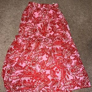 VERA MODA Paisley Print Mini Skirt. M